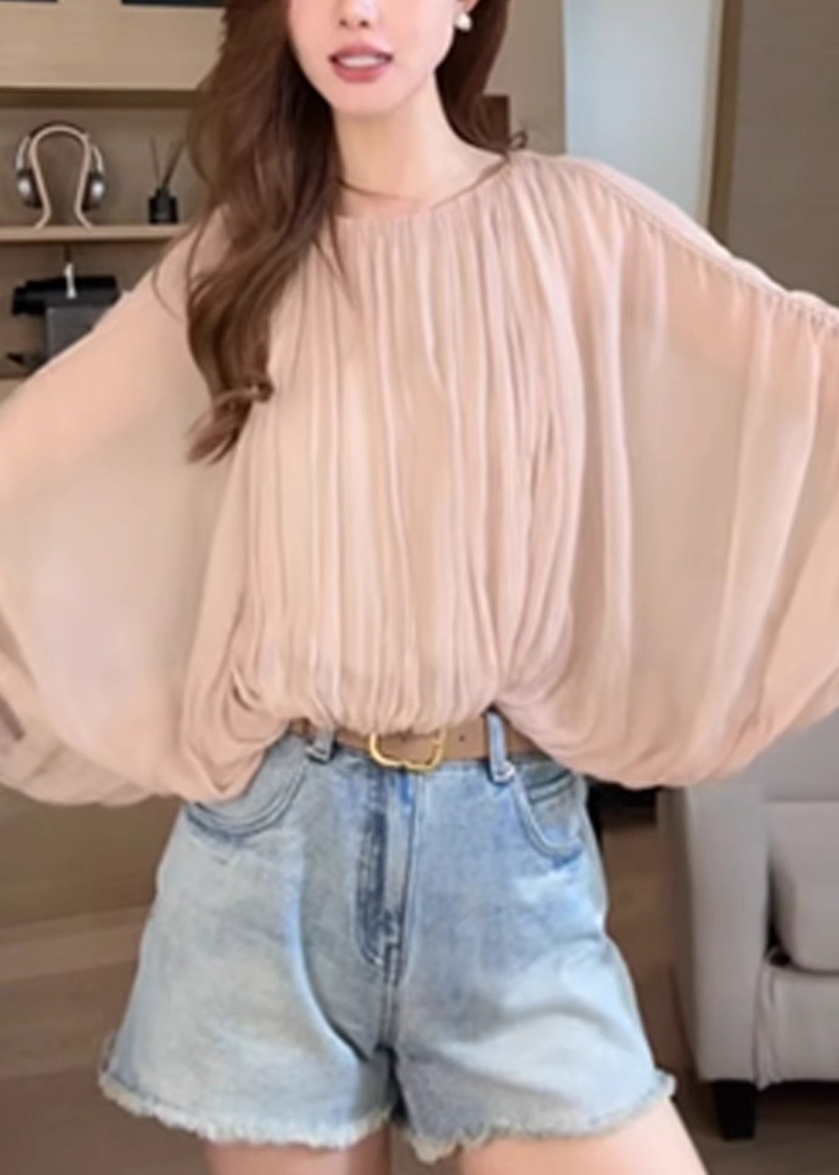 A Vintage Style Shirt with Delicate Timeless Details