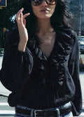 Classic Vintage Blouse with a Flattering Fit