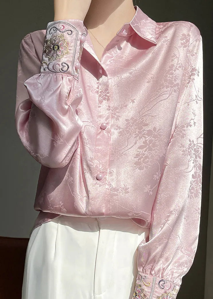 A Vintage Style Blouse with Delicate Timeless Details