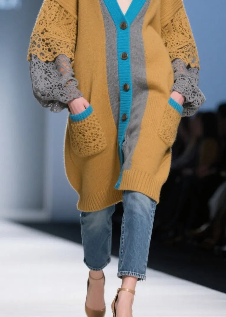 Vintage Inspired Cardigan with a Contemporary Edge