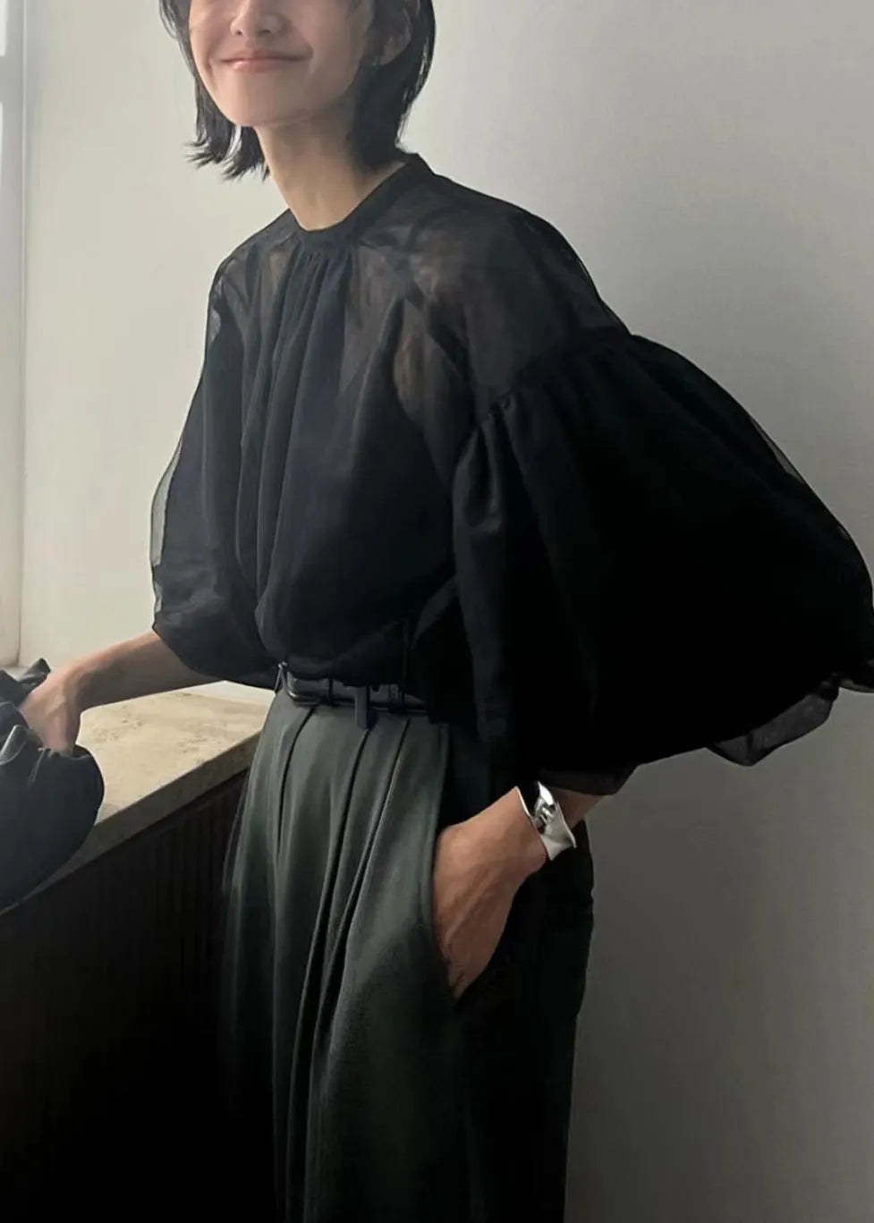 Sophisticated Top with a Clean Classic Look