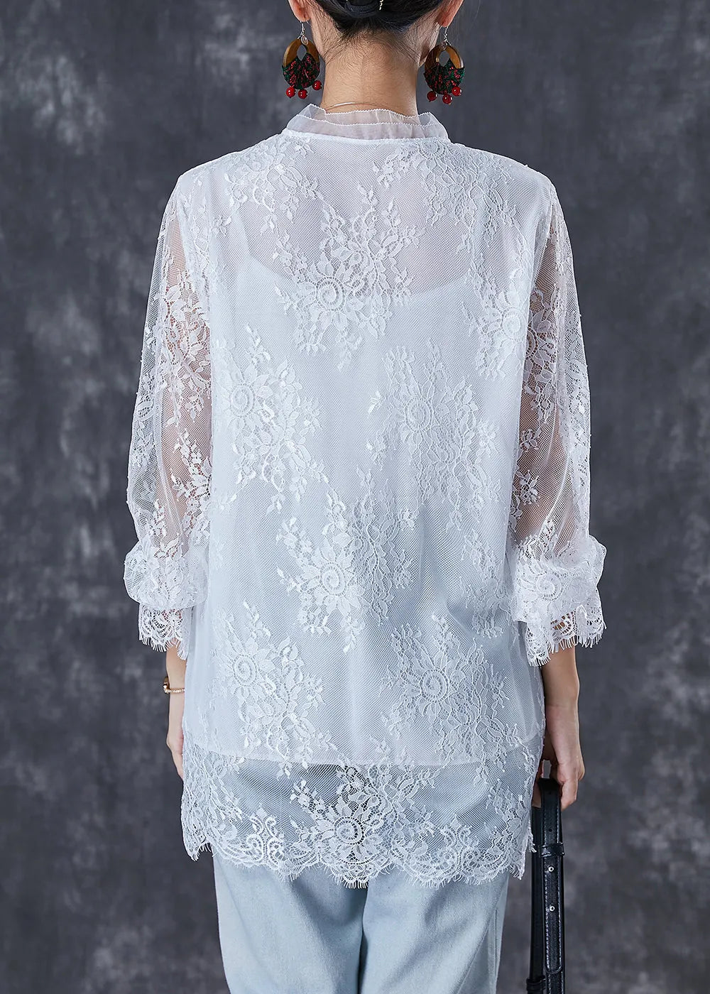 A Vintage Style Blouse with Delicate Timeless Details