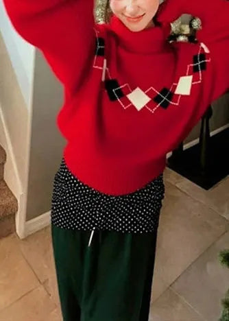Vintage Inspired Sweater with a Contemporary Edge