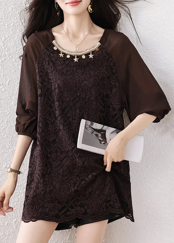 A Vintage Style Shirt with Delicate Timeless Details