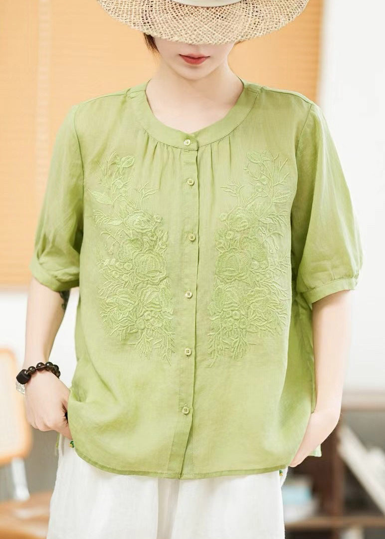 A Vintage Style Shirt with Delicate Timeless Details