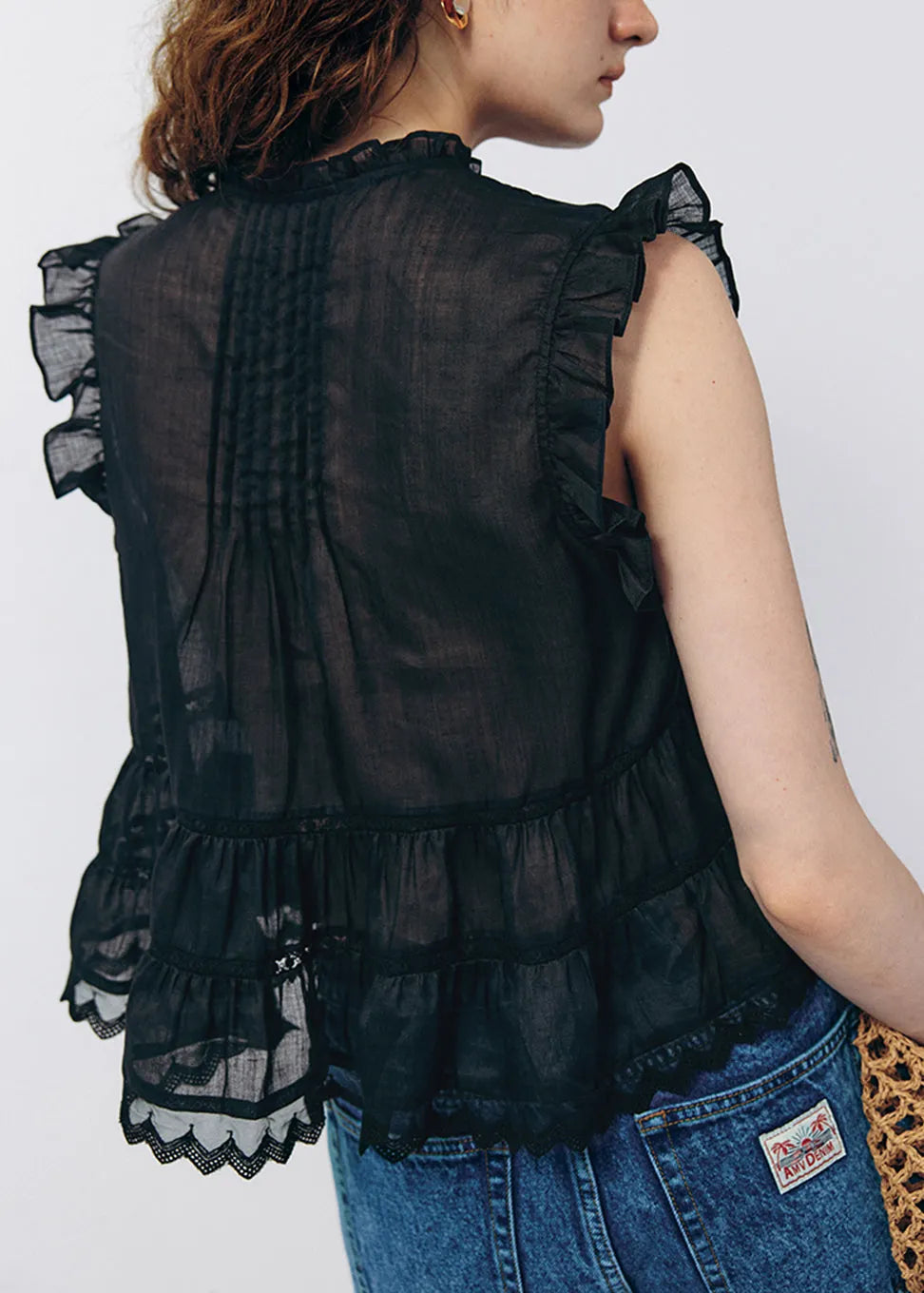 A Vintage Style Blouse with Delicate Timeless Details