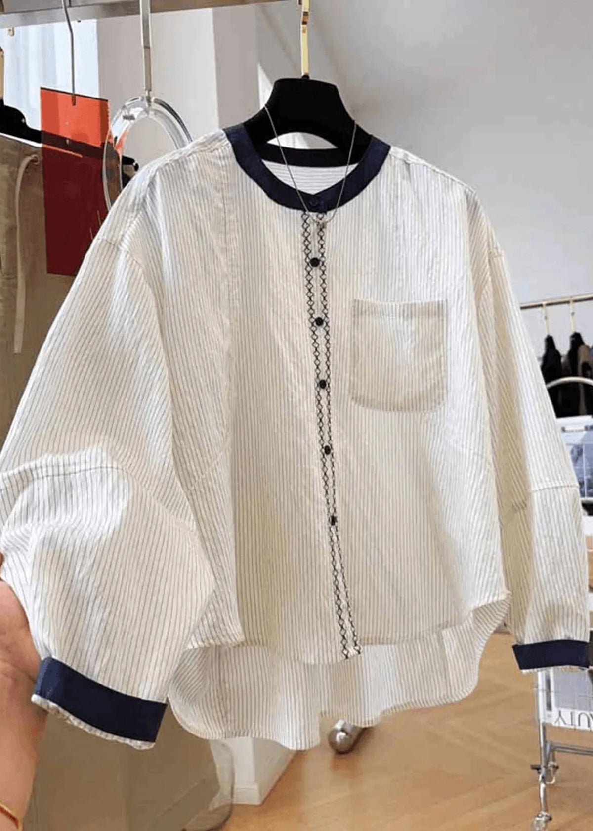 Classic Vintage Blouse with a Flattering Fit
