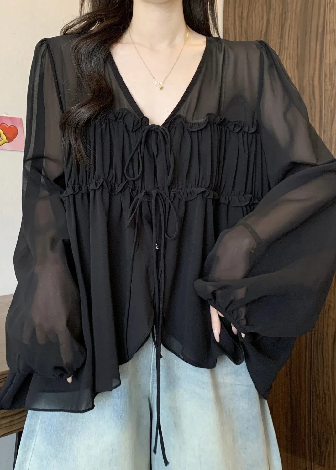 A Vintage Style Blouse with Delicate Timeless Details
